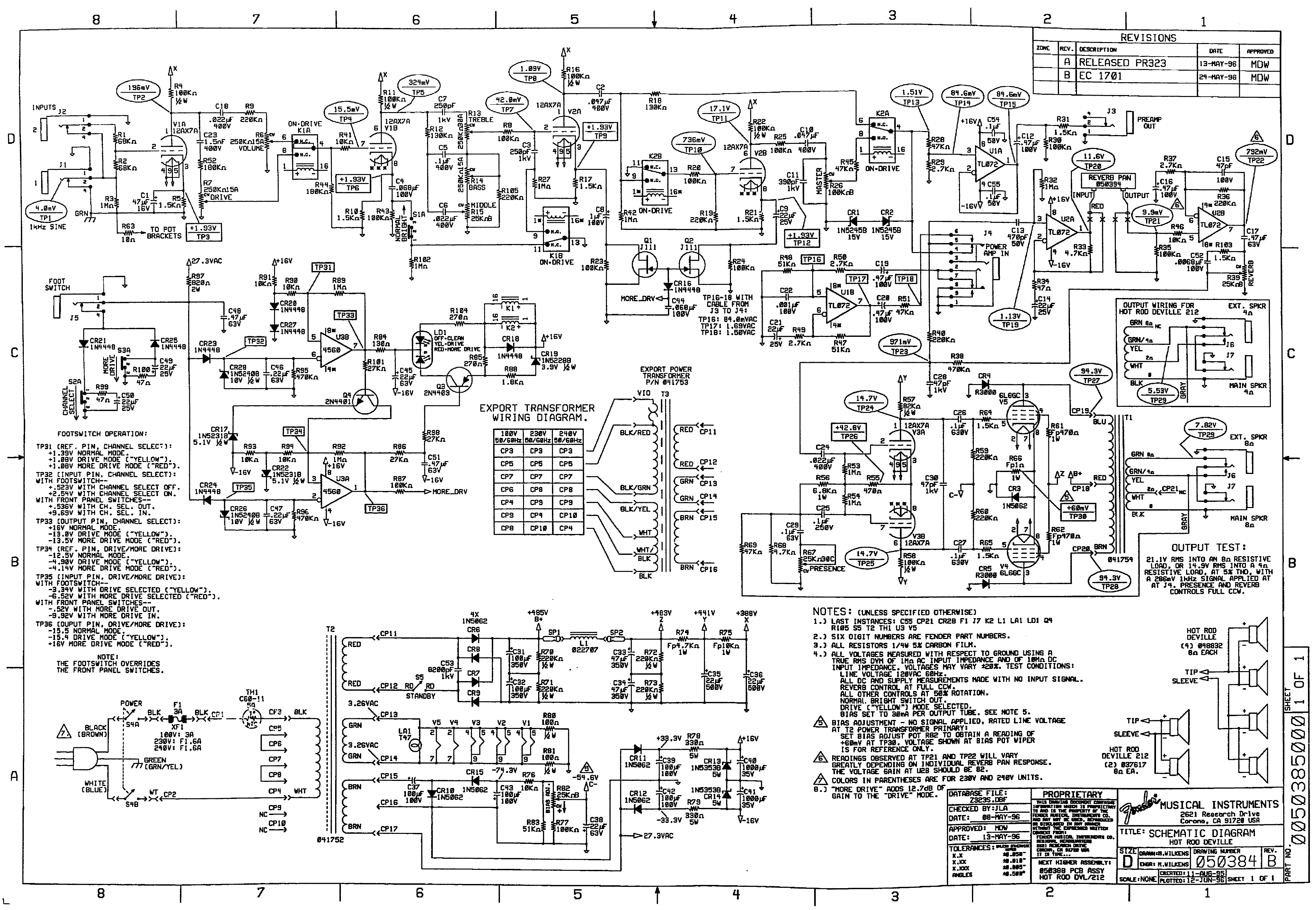 fender alt 70 wiring diagram