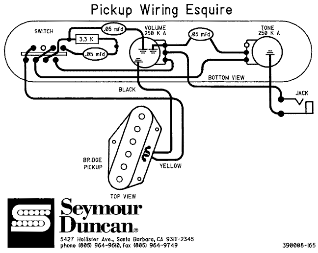 fender esquire wiring diagram original