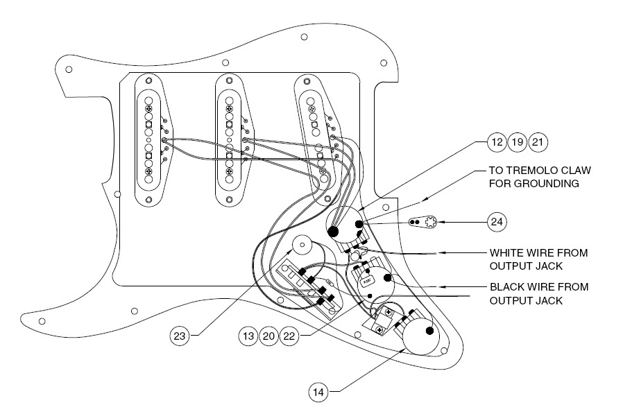 fender mid boost wiring diagram