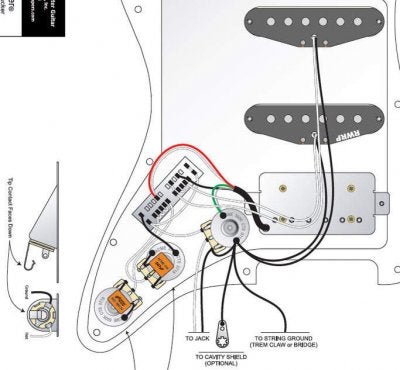 fender mij strat hss wiring diagram