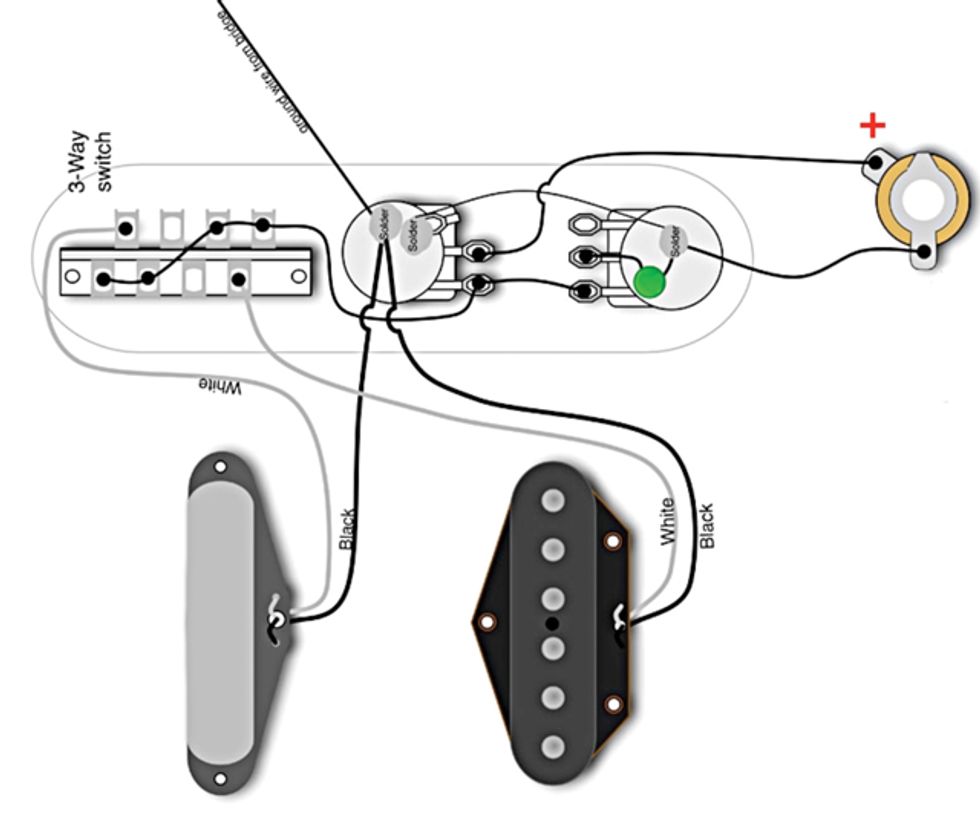 fender telecaster 72 custom wiring diagram