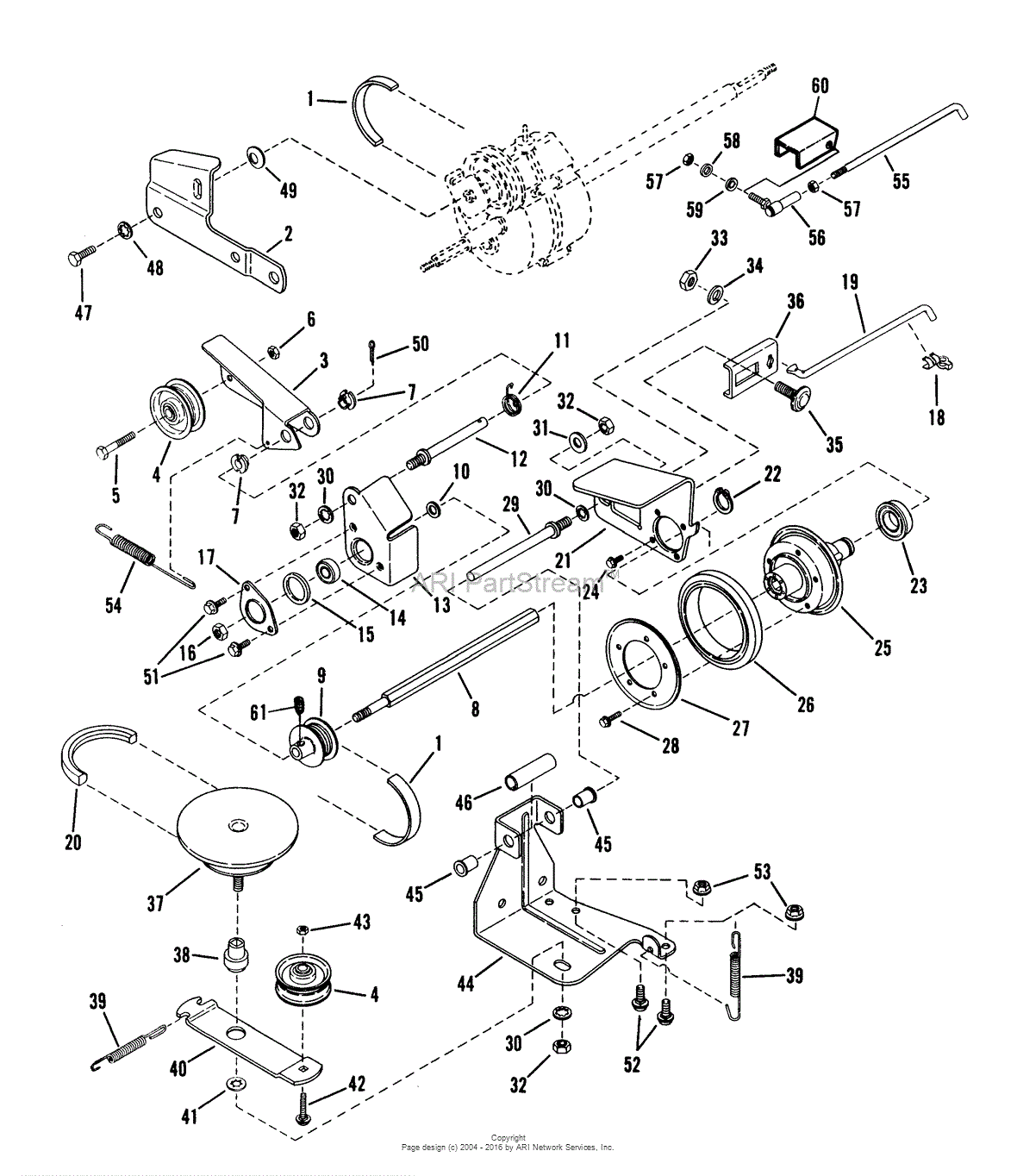 ferris is500z belt diagram