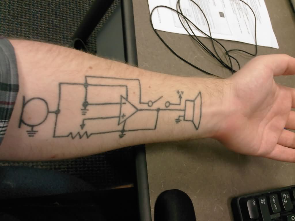 feynman diagram tattoo