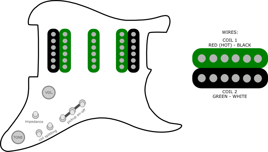 wiring teisco guitar