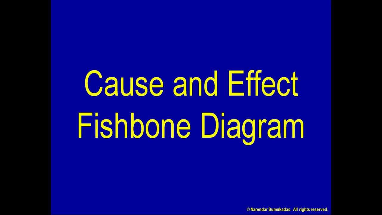 fishbone diagram youtube