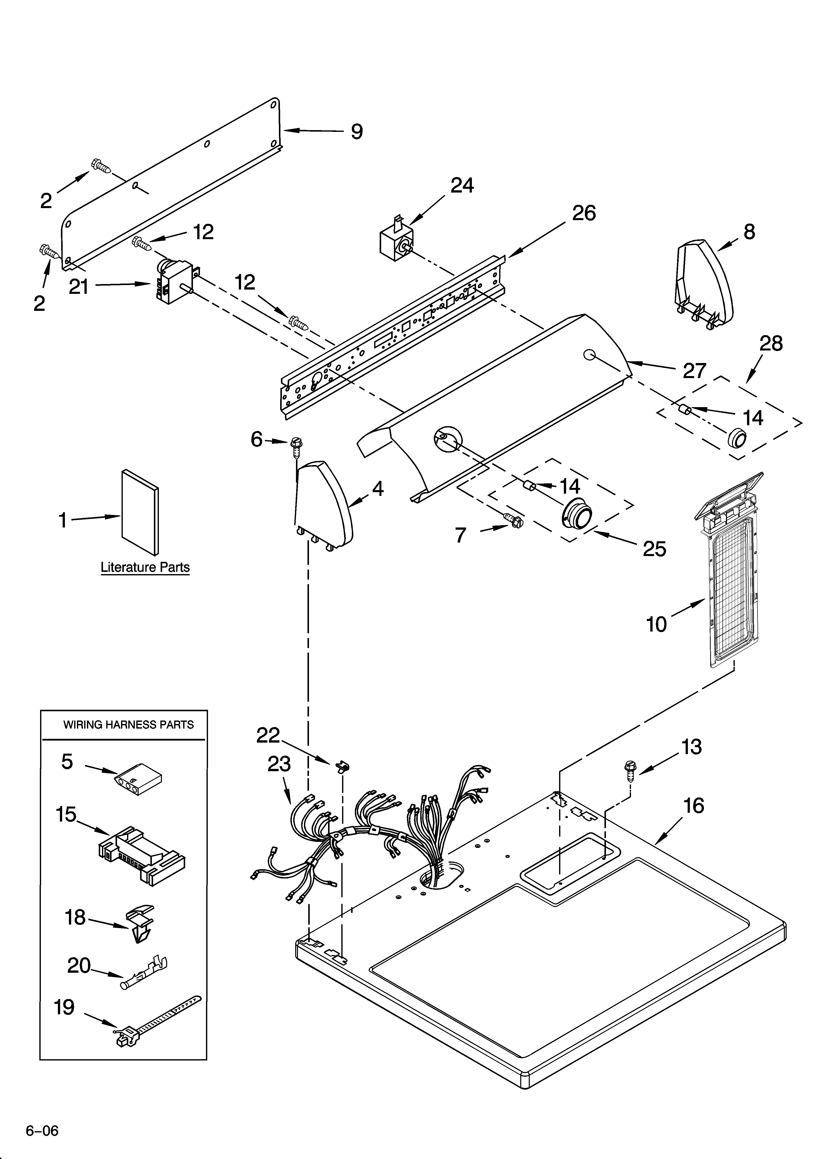 fisher paykel dishwasher parts diagram