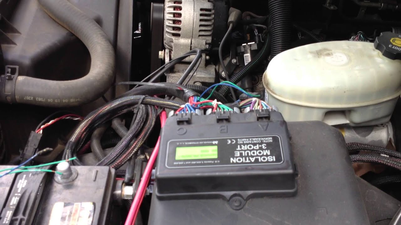 fisher plow 4 port isolation module wiring diagram