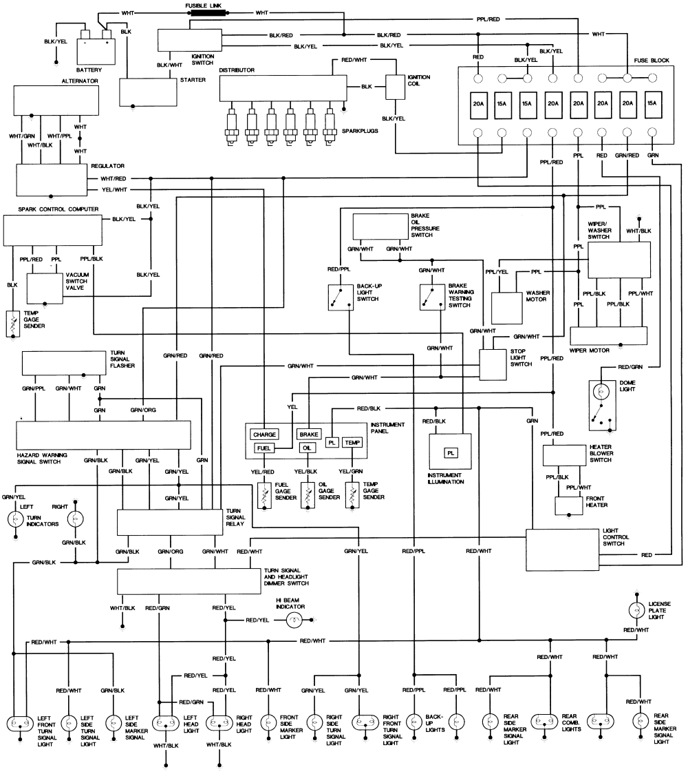 fj62 wiring diagram