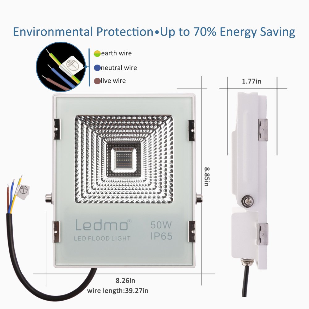 fl-30w led floodlight wiring diagram