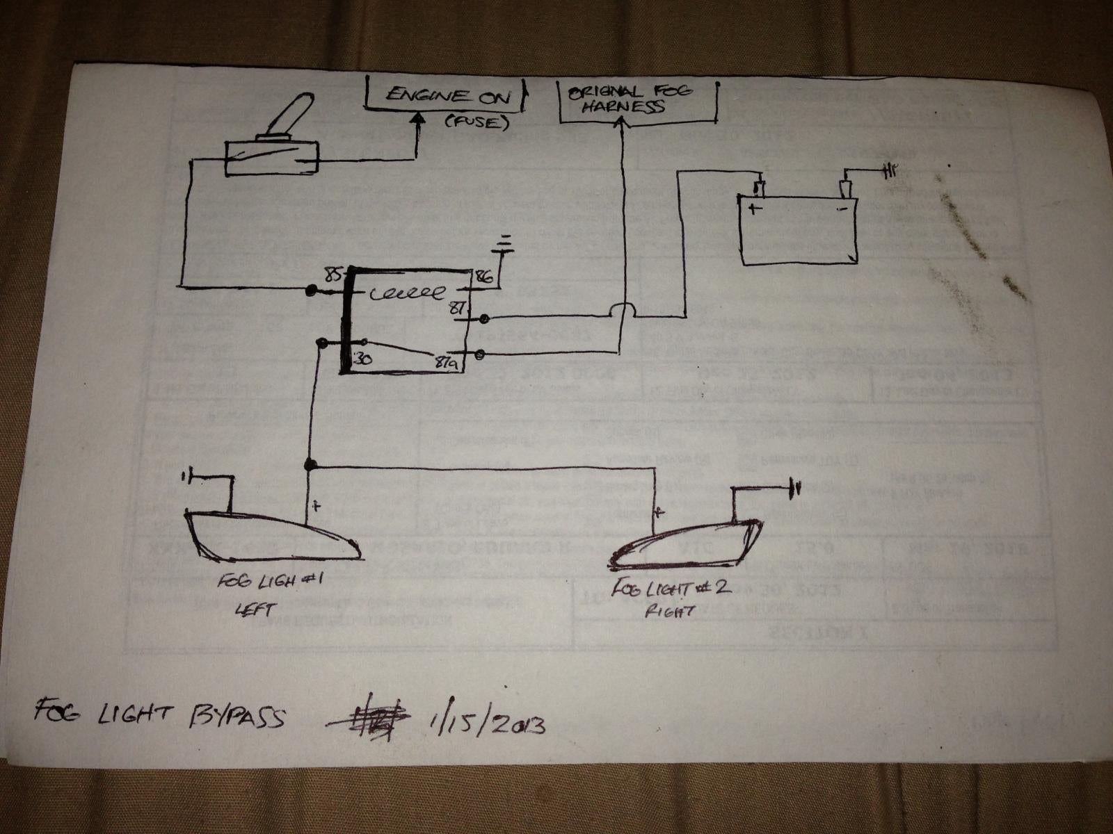 fl7022 fog lights wiring diagram