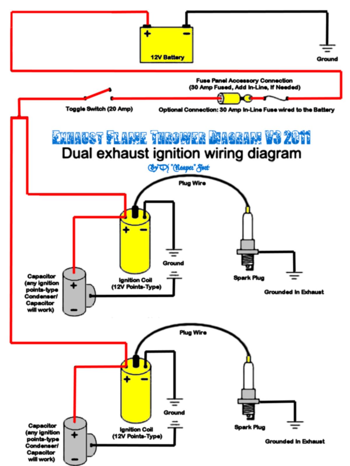 flamethrower coil wiring diagram