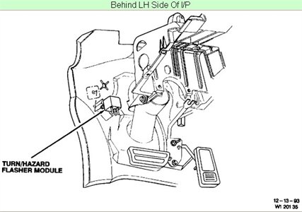 flasher signals wiring diagram buick park avenue 2004