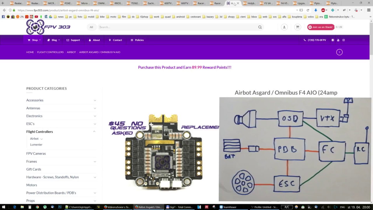 flip32-f3-omnibus aio asgard (f3+esc+osd+cs) wiring diagram