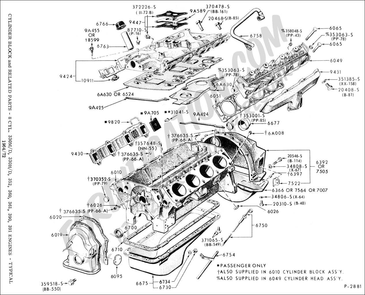 ford 289 firing order diagram