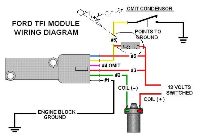 ford 302 tfi ignition wiring diagram