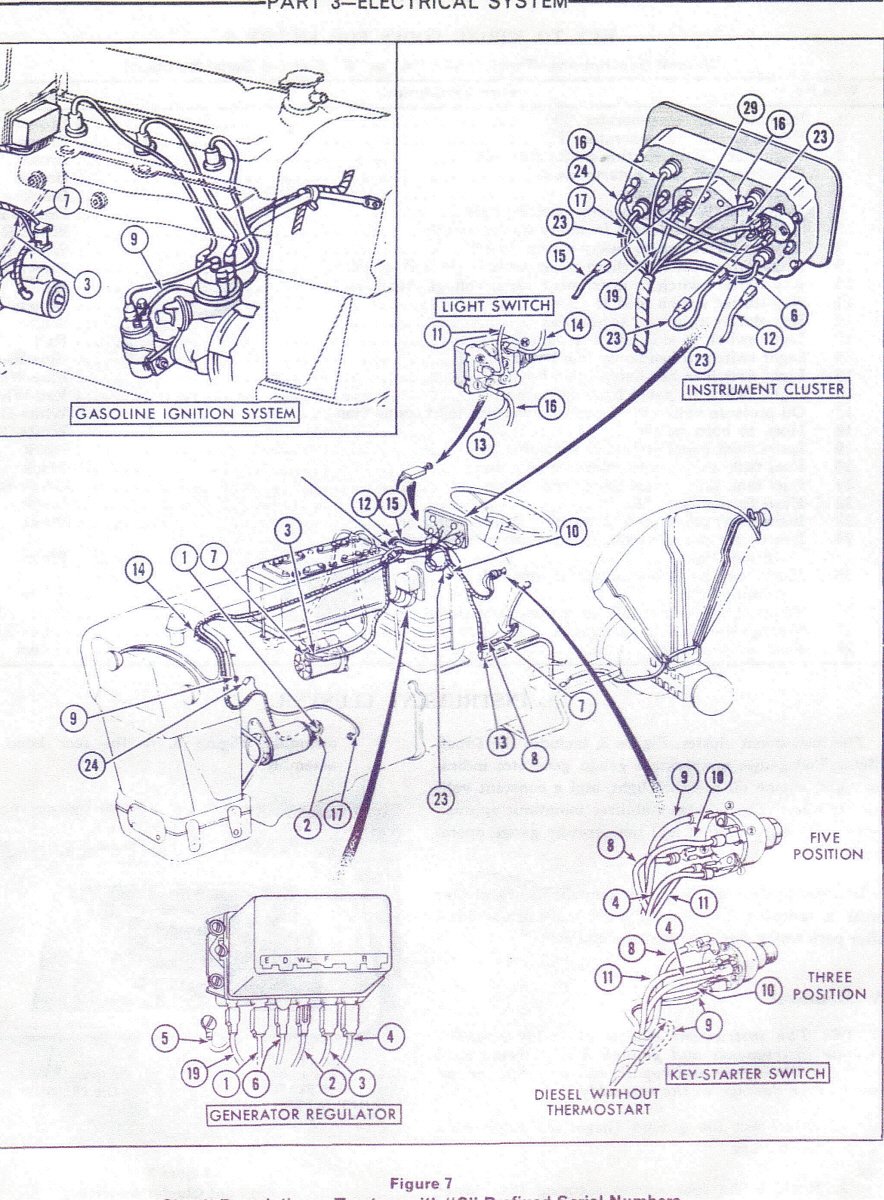 ford 3600 tractor alternator wiring diagram