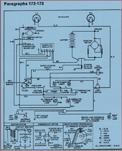 ford 4630 tractor wiring diagram