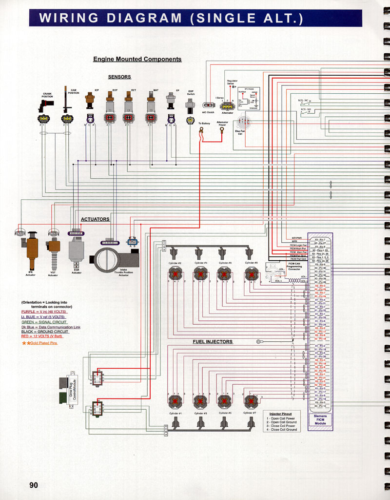 ford 6.0 diesel ficm wiring diagram