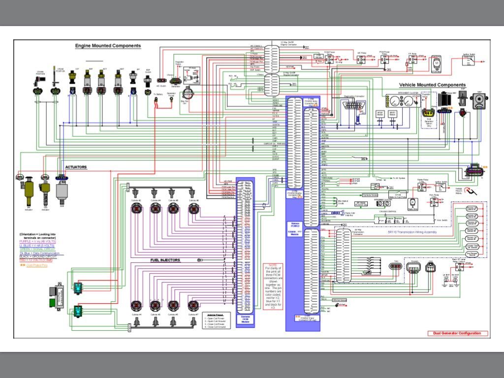 ford 6.0 diesel ficm wiring diagram