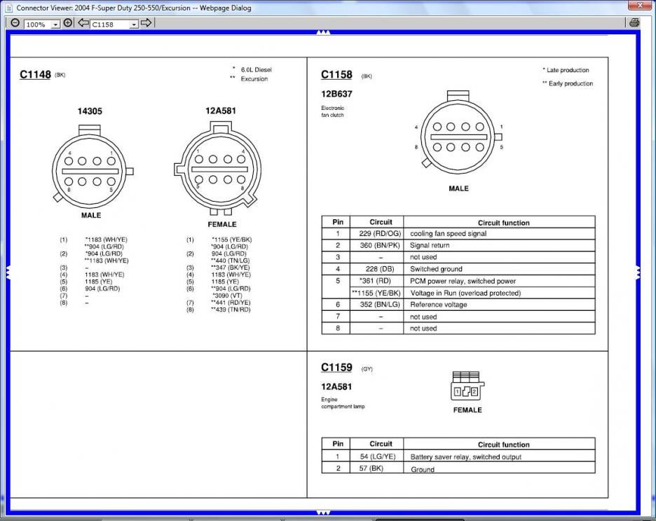 ford 6.0 diesel ficm wiring diagram