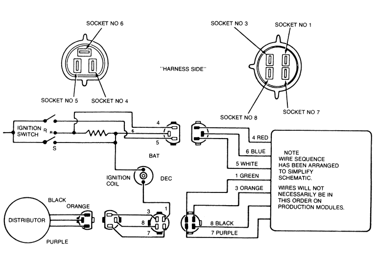 ford duraspark ignition module wiring