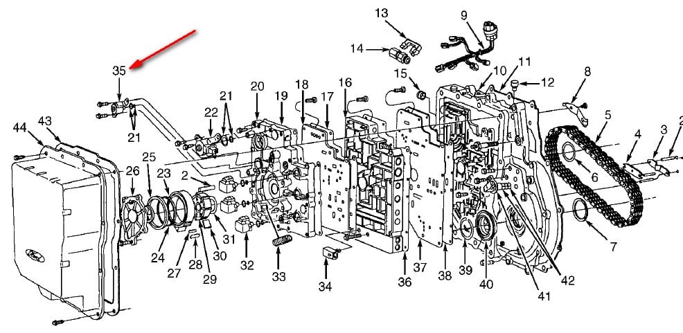 ford e4od transmission wiring diagram