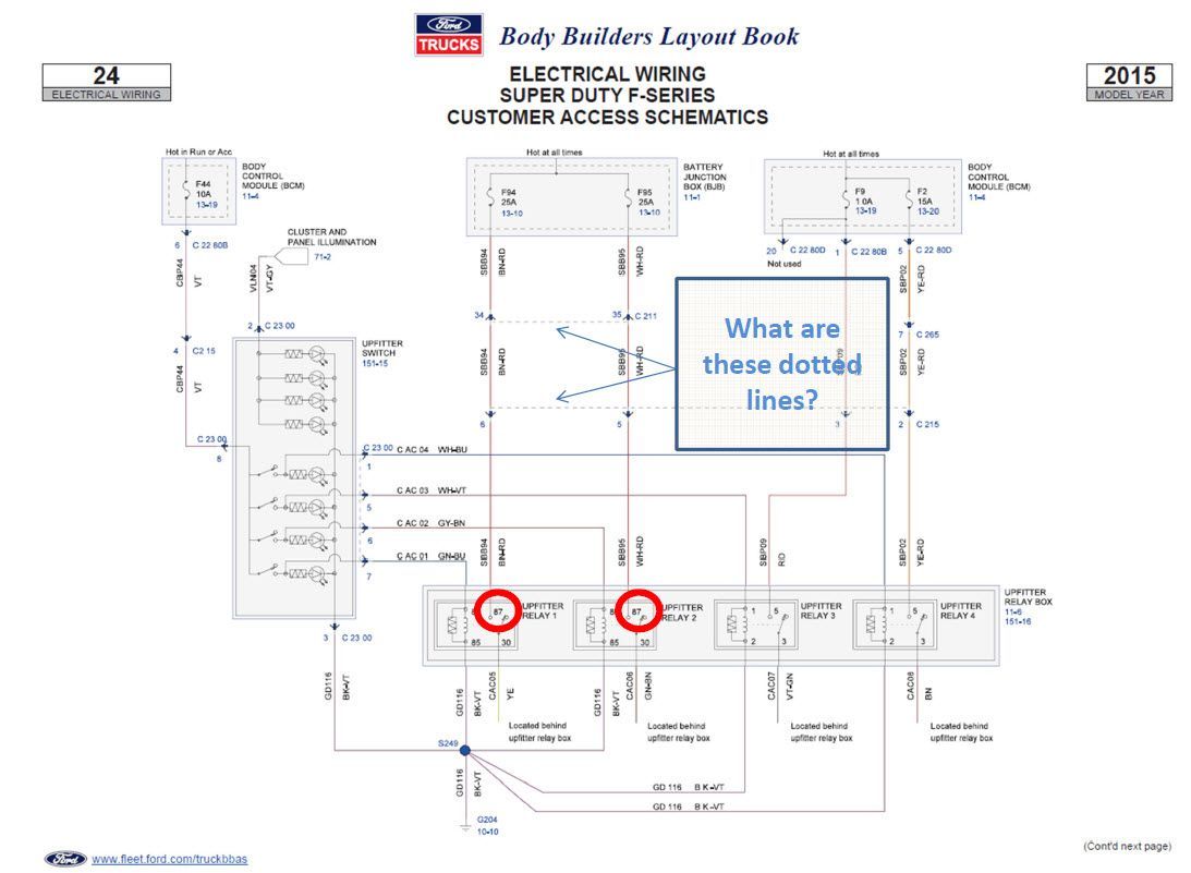 Ford F250 Wiring Diagram For Upfitter Switches