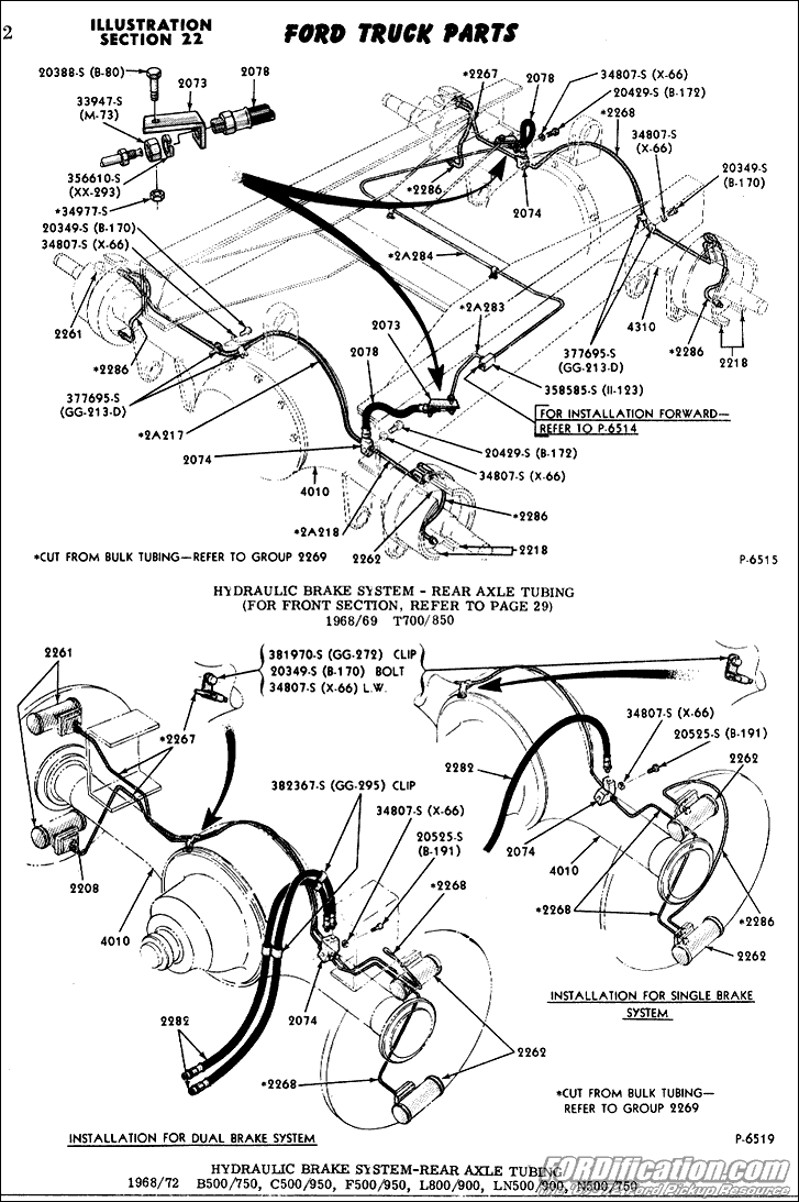 ford f800 parts diagram
