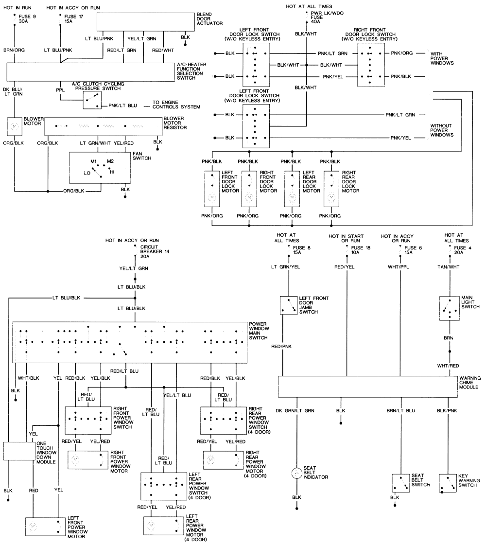 ford l7000 a c wiring diagram