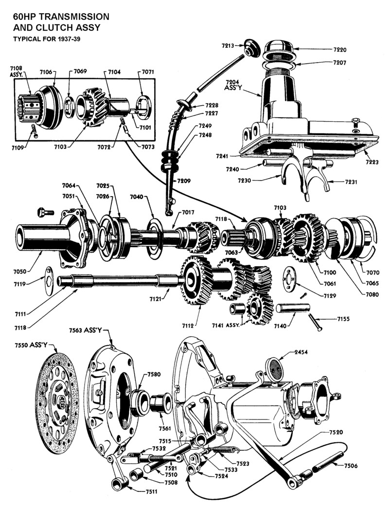 ford toploader shifter diagram