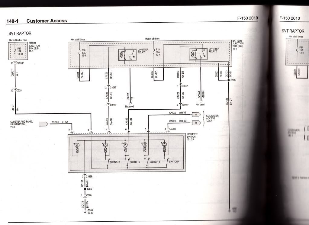 ford upfitter switch wiring diagram