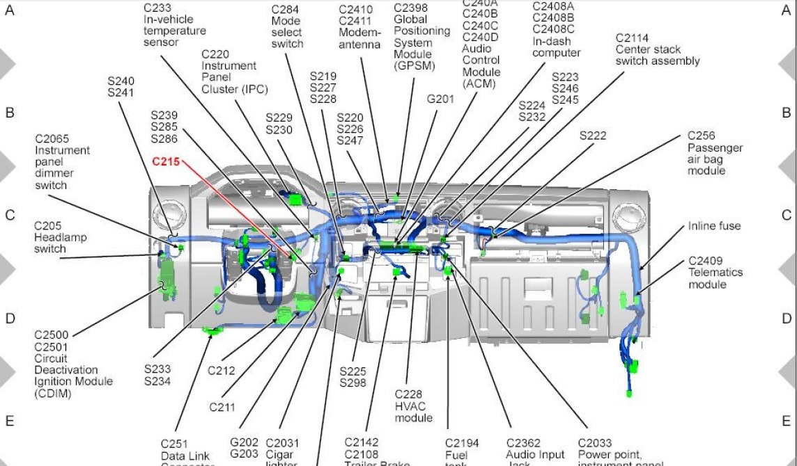 ford upfitter switch wiring diagram