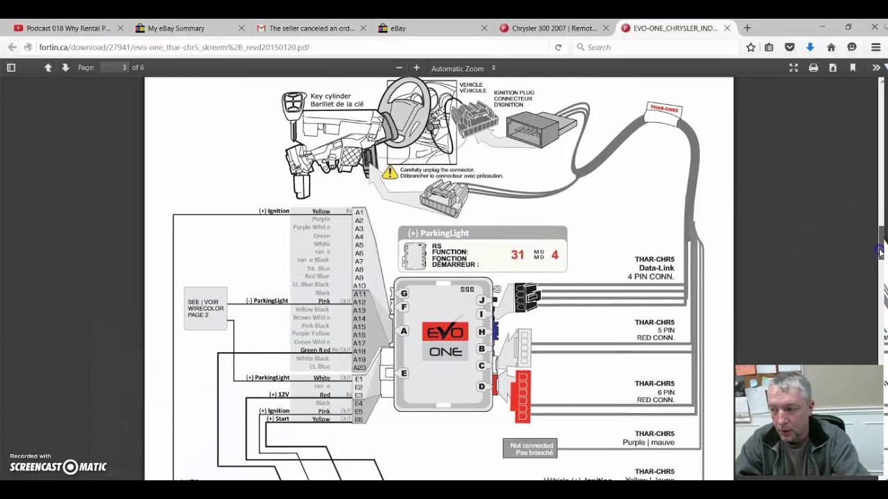 fortin evo-fort1 wiring diagram