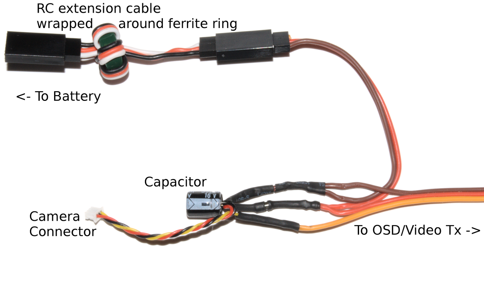 fpv camera wiring diagram