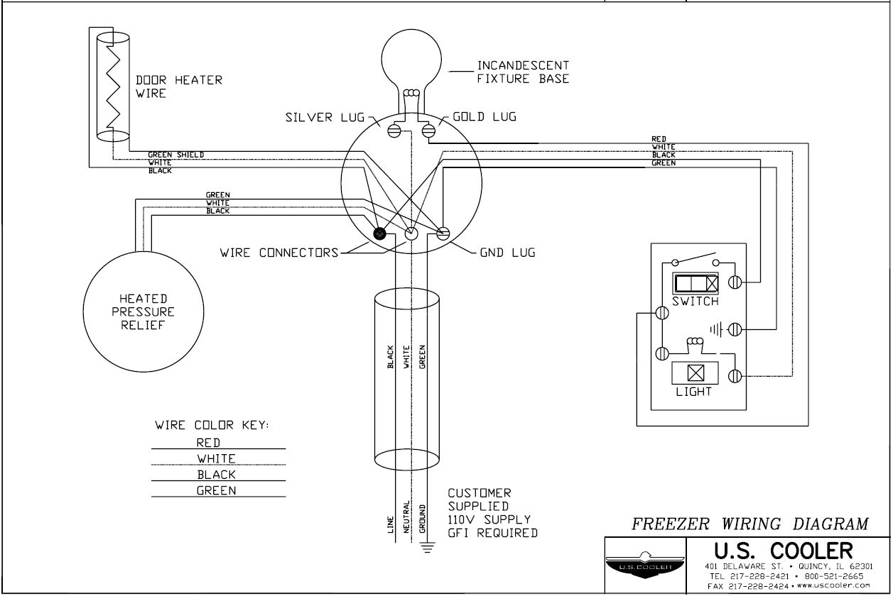 freezer defrost timer wiring diagram