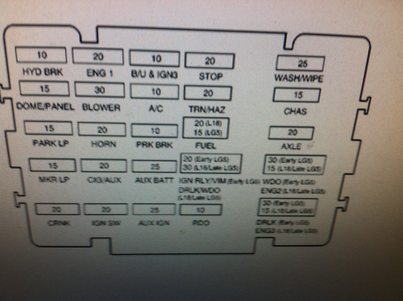 freightliner cascadia fuse box diagram