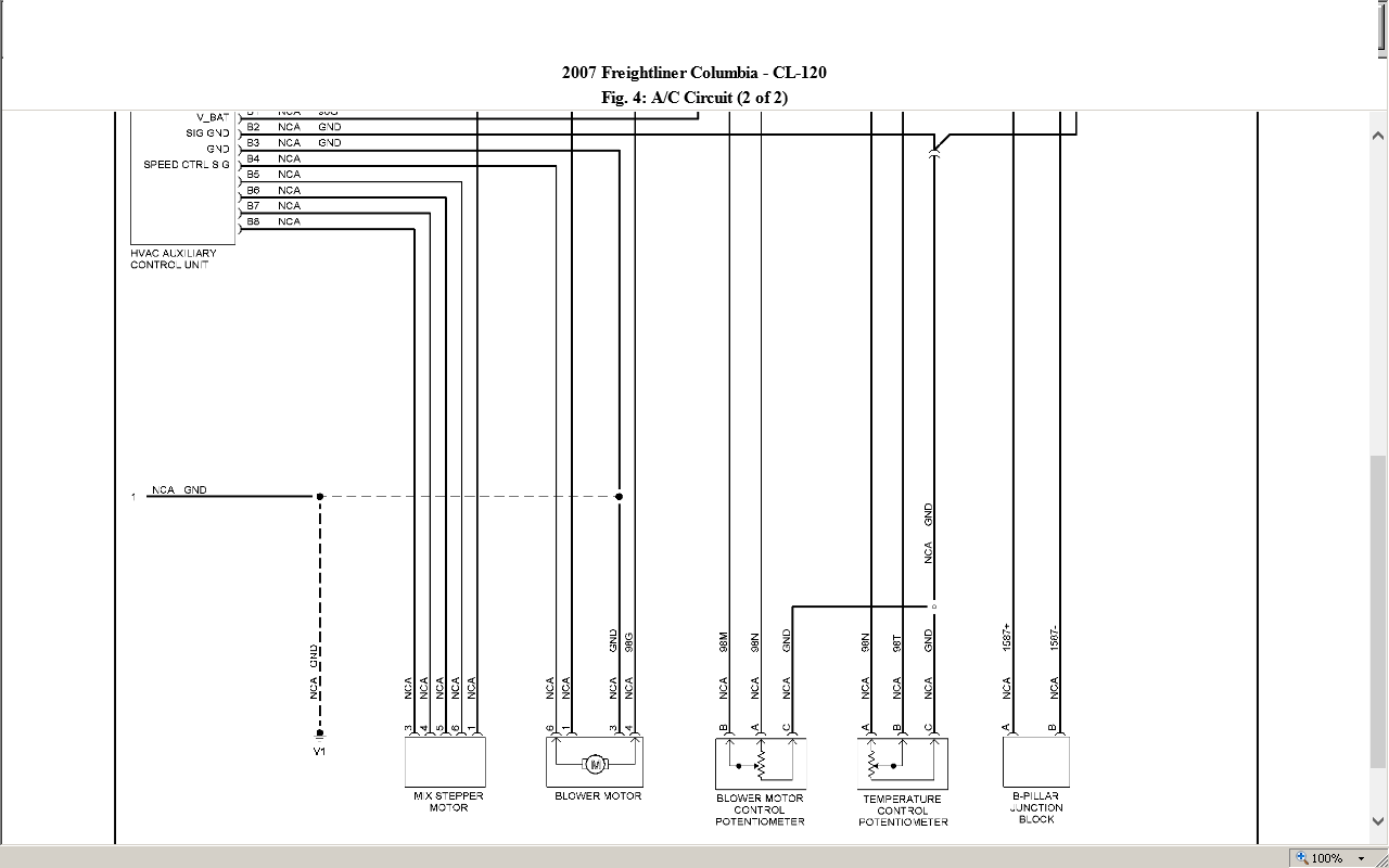 freightliner fl112 wiring diagram