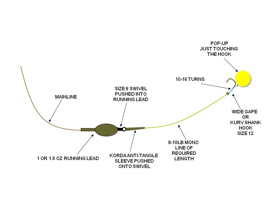 freshwater fishing rigs diagrams