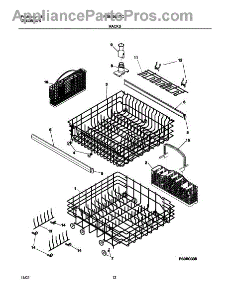 frigidaire dishwasher model fmb330rgs0 wiring diagram