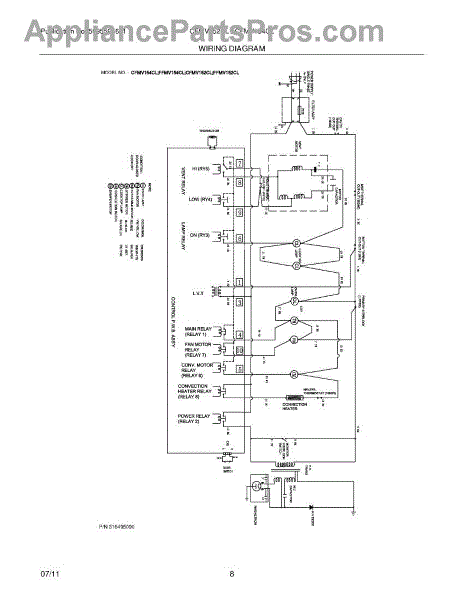 frigidaire fac107p1a2 wiring diagram