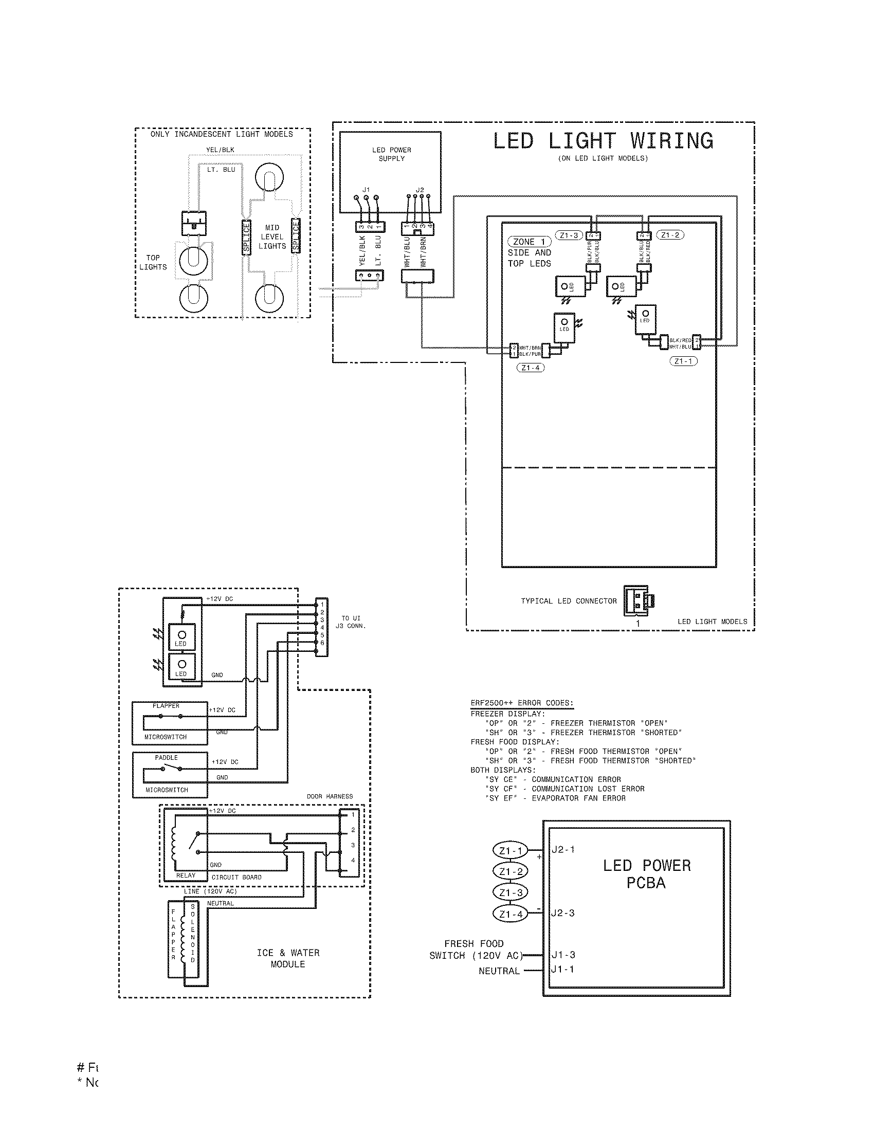 frigidaire freezer model lfuh21f7lm2 wiring diagram