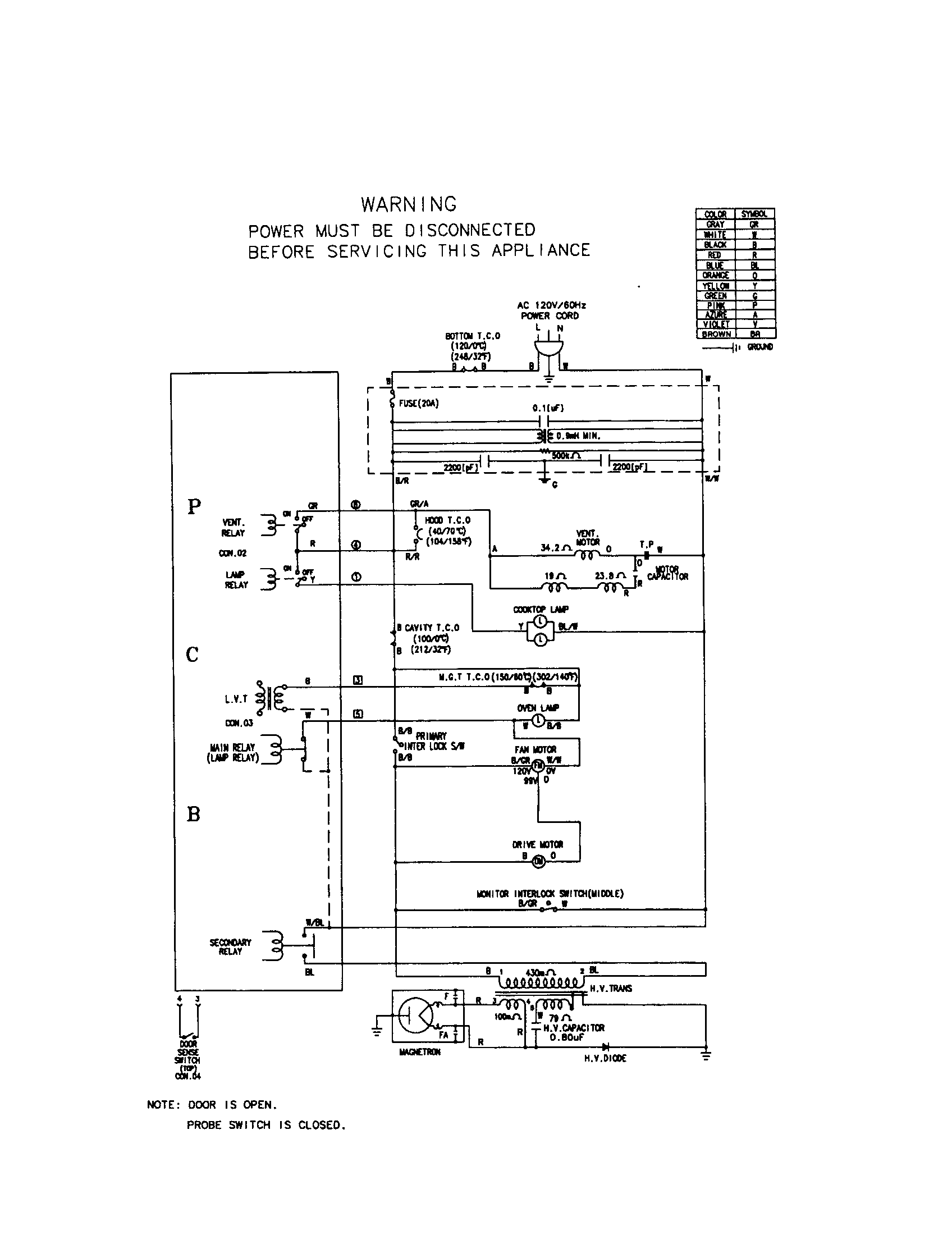 frigidaire frs26lf8cb1 wiring diagram
