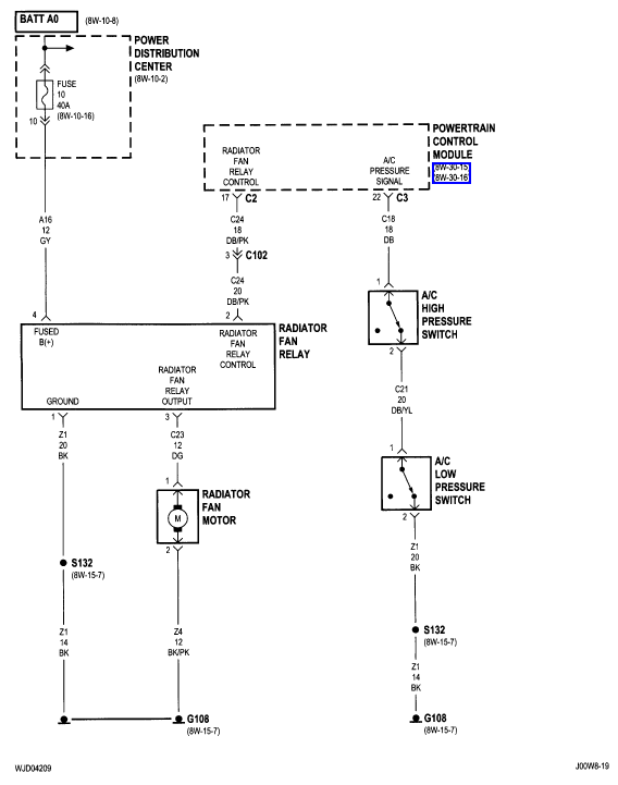 frontier 4.0 ac condenser fan wiring diagram