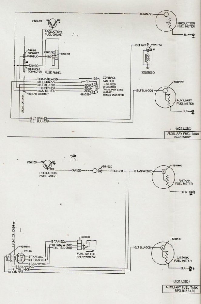fuel gauge wiring diagram 1987 mci