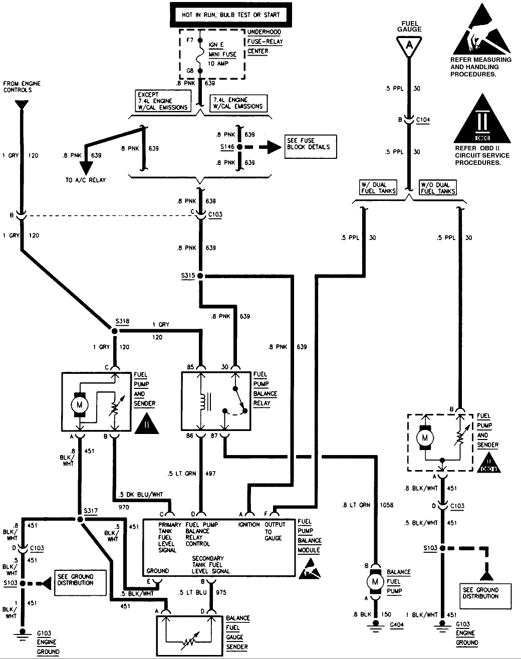 fuel pump wiring diagram 05chevy impala