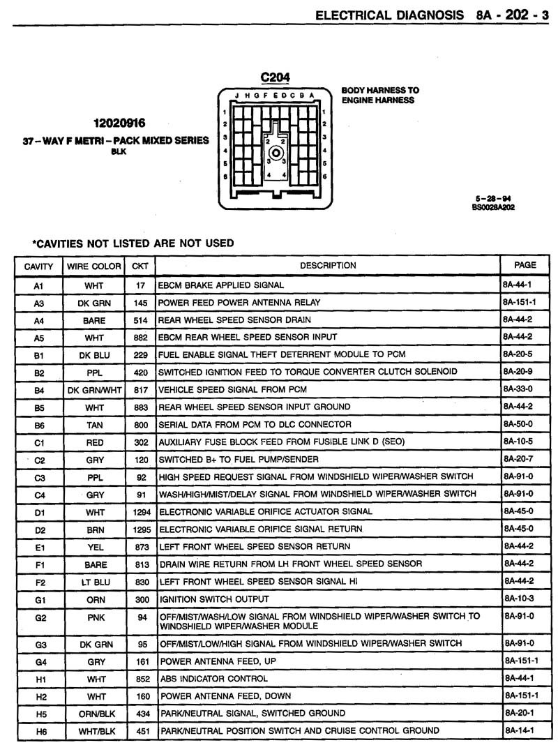 05 Impala Stereo Wiring Diagram Both Plugs - inspirenetic