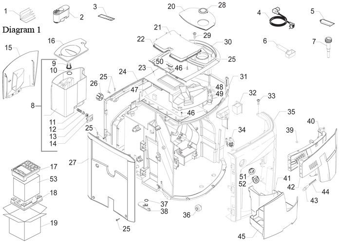 gaggia classic parts diagram