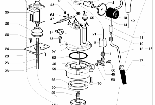 gaggia parts diagram