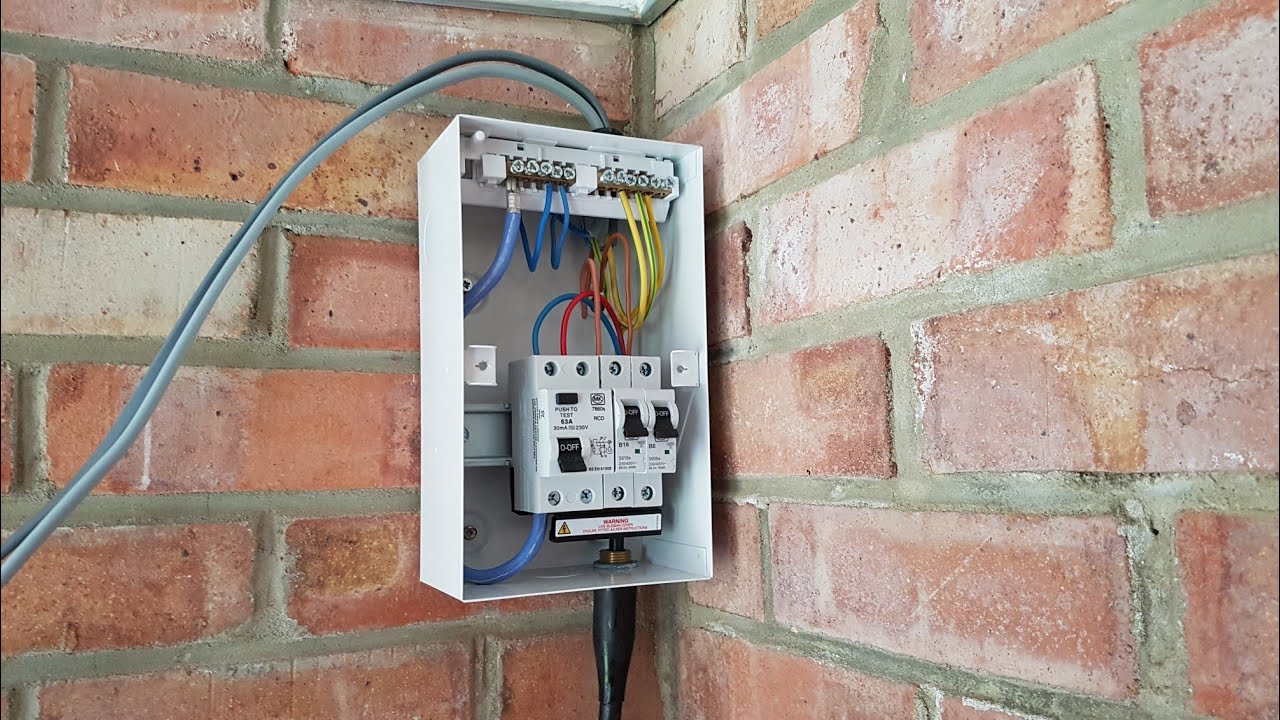 garage rcd wiring diagram