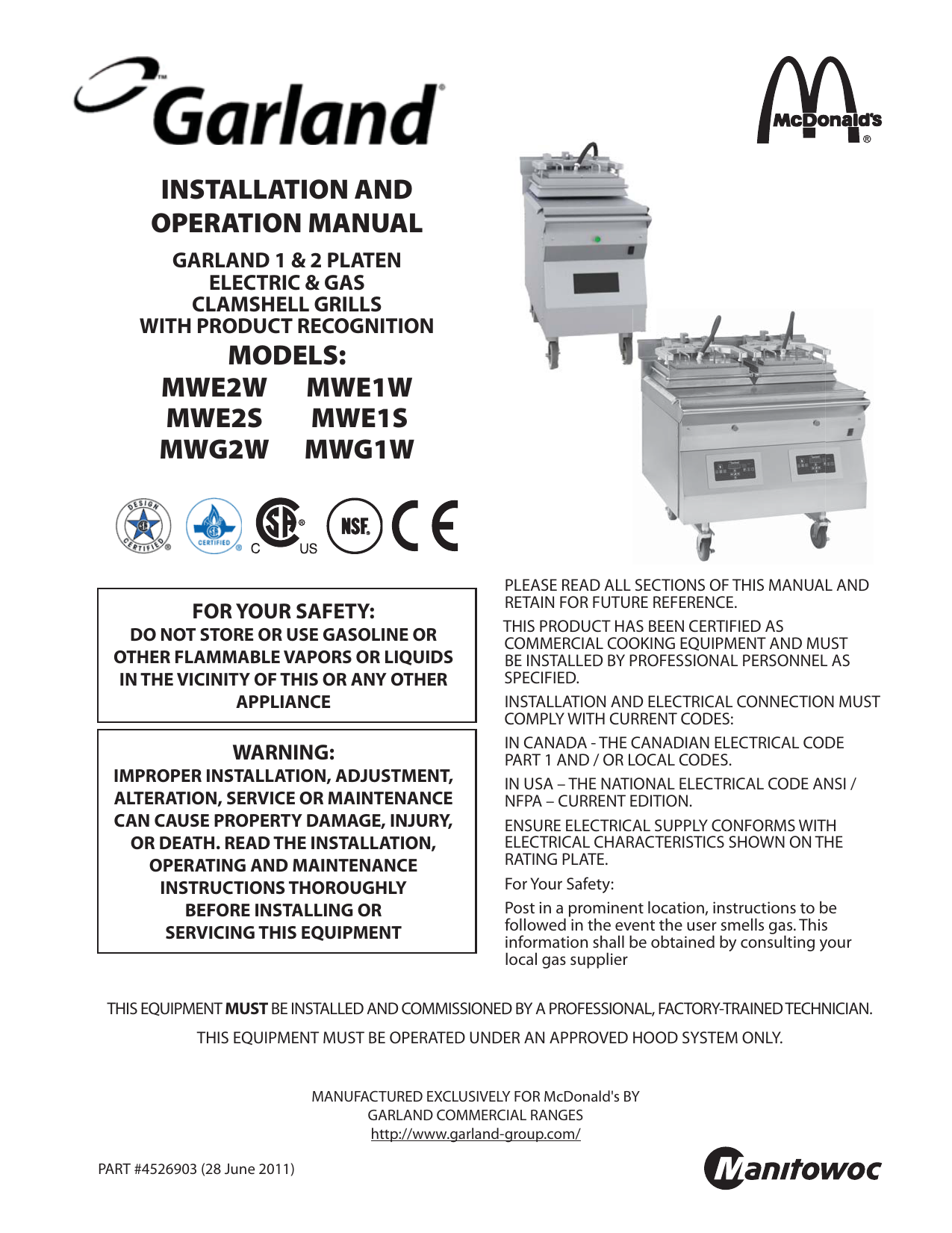 garland mwe2w wiring diagram